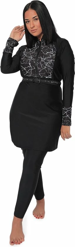 Groothandel đ Burkini Diamond Van MYKINY BRAND. Boerkini /Burqini. Hijab. Zwem Set, Zwem Vest. Zwem Tuniek, Zwem Legging En Zwem Turban L đ 1 Groothandel đ Burkini Diamond Van MYKINY BRAND. Boerkini /Burqini. Hijab. Zwem Set, Zwem Vest. Zwem Tuniek, Zwem Legging En Zwem Turban L đ