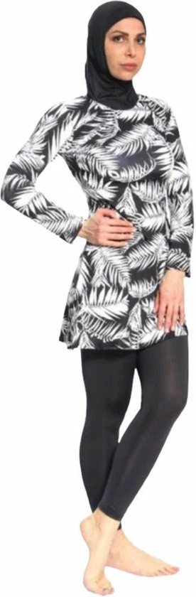 Top 10 π₯° Merkloos Burkini - 4-delig Hijab Badpak - Moslima Burqini Badmode - Vrouwen Badkleding Set 164 - Zwart/Wit Print - Maat 46 π 1 Top 10 π₯° Merkloos Burkini - 4-delig Hijab Badpak - Moslima Burqini Badmode - Vrouwen Badkleding Set 164 - Zwart/Wit Print - Maat 46 π