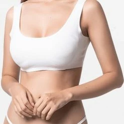 Uitgang ⌛ Ollies Fashion Tanga Dames G-string Micro Modal Gepareld Ivoor 🎉