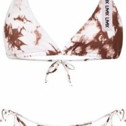 Aanbiedingen ⌛ Livix Brown Waves – 👙 Bikini Set S 🔔