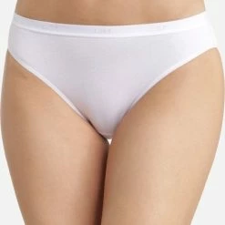 Flash-uitverkoop ✔️ DIM Ecodim Pockets Katoen Dames Slips- 3-Pack- Rood/Wit/beige- Maat L 😉 -lingerie-dames-badmode Winkel 416x840