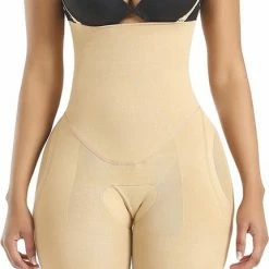 Gloednieuw ⭐ Merkloos Corrigerende Bodysuit - Shapewear - Body Beige Maat S/M 🤩 -lingerie-dames-badmode Winkel 431x840 3