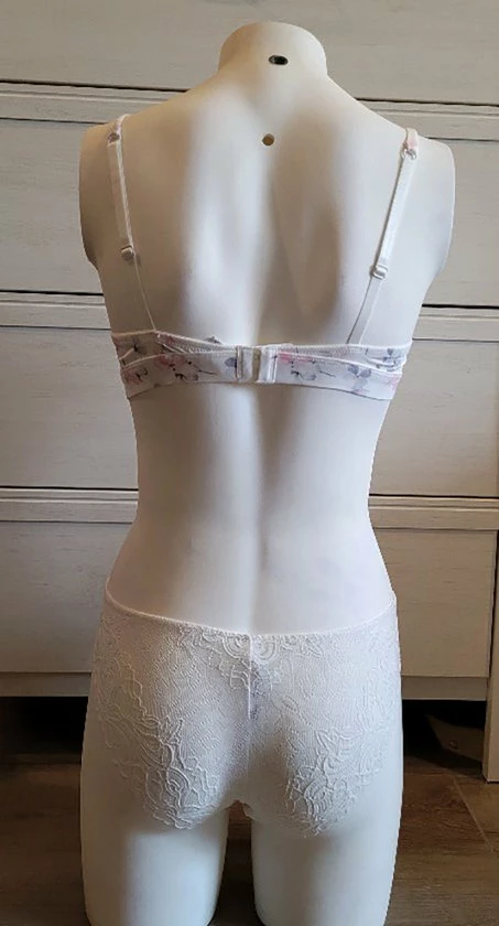 Beste Pirce π Cotonella Infiore Lingerie Set In WIT Met Kant SLIP Maat 75B/A, M π― 4 Beste Pirce π Cotonella Infiore Lingerie Set In WIT Met Kant SLIP Maat 75B/A, M π― - Afbeelding 4