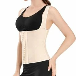 Beste Verkoop 🔥 Merkloos 100% Latex Corset Maat XL - Dames Korset Met Band - Korset Corrigerend - Korset Buik - Korset Vrouwen Afvallen - Corset Dames - Corset Dames Afslanken - Shapewear - Bodyshaper - Shapewear Dames - Shapewear Buik Dames - Shapewear Body ❤️ -lingerie-dames-badmode Winkel 457x840 1