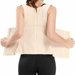 Beste Verkoop 🔥 Merkloos 100% Latex Corset Maat XL - Dames Korset Met Band - Korset Corrigerend - Korset Buik - Korset Vrouwen Afvallen - Corset Dames - Corset Dames Afslanken - Shapewear - Bodyshaper - Shapewear Dames - Shapewear Buik Dames - Shapewear Body ❤️ -lingerie-dames-badmode Winkel 478x840 1