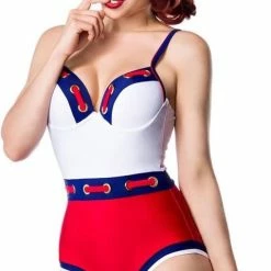 Promo ❤️ Belsira Badpak -2XL- Navy Multicolours 🎁