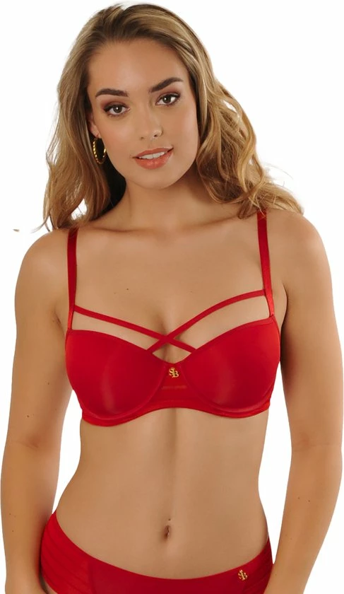 Coupon ๐ SAPPH - Rosie Voorgevormde BH Rood - Maat 100B - Rood - Met Beugel - Dames ๐งจ 6 Coupon ๐ SAPPH - Rosie Voorgevormde BH Rood - Maat 100B - Rood - Met Beugel - Dames ๐งจ - Afbeelding 6