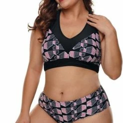 Uitgang 👏 Merkloos Triangel 👙 Bikini Dames - Geometrisch Patroon - Maat XXL (Brianna) 🛒 -lingerie-dames-badmode Winkel 512x840