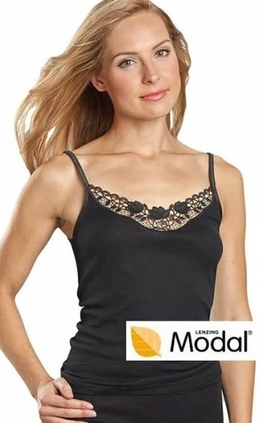 Korting π€© Conta Dames Hemd Modal, Kant - 44 - Zwart π€© 4 Korting π€© Conta Dames Hemd Modal, Kant - 44 - Zwart π€© - Afbeelding 4