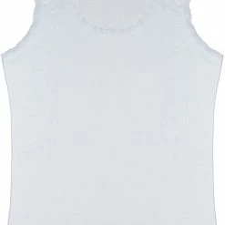 Goedkoop 🎁 Merkloos Dames Top Hemd 2 Pack Katoen Wit XXL 💯