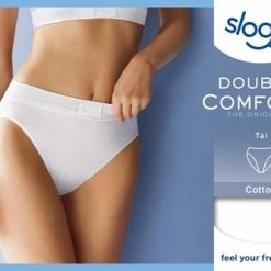 Uitgang 🛒 Sloggi Double Comfort Dames Tai Comfort Slip - Wit - Maat 48 ✨ 30 Uitgang 🛒 Sloggi Double Comfort Dames Tai Comfort Slip - Wit - Maat 48 ✨ -lingerie-dames-badmode Winkel 550x333 2
