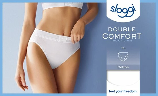 Uitgang 🛒 Sloggi Double Comfort Dames Tai Comfort Slip - Wit - Maat 48 ✨ 12 Uitgang 🛒 Sloggi Double Comfort Dames Tai Comfort Slip - Wit - Maat 48 ✨ - Afbeelding 12