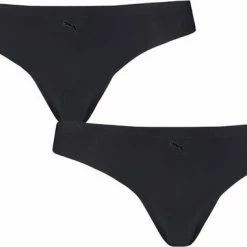 Aanbiedingen ✨ PUMA Naadloze Dames String - 2-pack - Maat L 🌟