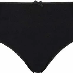 Hete verkoop 🥰 RJ Bodywear - Dames - RJ Pure Color Dames Maxi String Zwart - Zwart - XL 😉