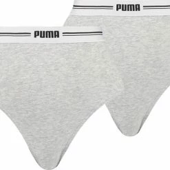 Promo โญ PUMA High Waist Brief Dames Onderbroek - 2-pack - Maat L ๐