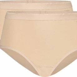 Gloednieuw 🛒 Ten Cate 2-Pack Midi Dames Slips - 32280 - Organic - XL - Huidskleur 🔔