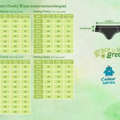 Nieuw π Cheeky Wipes Menstruatie Ondergoed - Feeling Pretty - Slip - Maat 40-42 - Zwart π― 9 Nieuw π Cheeky Wipes Menstruatie Ondergoed - Feeling Pretty - Slip - Maat 40-42 - Zwart π― -lingerie-dames-badmode Winkel 550x412 3