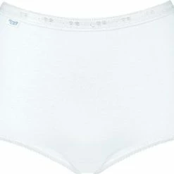 Goedkoop 🔥 Sloggi Basic+ Dames Maxi Slip - Wit - Maat 46 🥰 -lingerie-dames-badmode Winkel 550x413 3