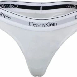 Aanbiedingen ⌛ Calvin Klein - Modern Cotton String Wit - L 👍 -lingerie-dames-badmode Winkel 550x416