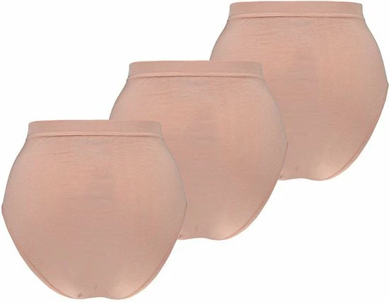 Beste Pirce 𧨠Apollo Dames Bamboe Boxer Hoge Taille Zonder Naden 3 Pack Beige π 2 Beste Pirce 𧨠Apollo Dames Bamboe Boxer Hoge Taille Zonder Naden 3 Pack Beige π - Afbeelding 2