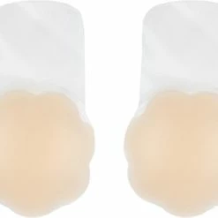 Gloednieuw π Bye Bra Siliconen Pull-Up Bh, Zelfklevende Pull-Up BH, Borstlifting, Herbruikbaar, Nipple Covers Siliconen, Plakbeha, Beige, XL β¨