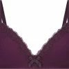 Korting 🔔 Hunkemöller Dames Lingerie Voorgevormde Bh Zonder Beugel Lola - Paars - Maat C75 🎁