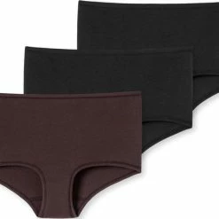 Groothandel 🔔 Schiesser 95/5 Organic 3PACK Shorts Dames Onderbroek - Maat XL ✔️