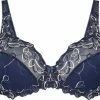 Goedkoopste ✨ Hunkemöller Dames Lingerie Niet-voorgevormde Beugel Bh Diva - Blauw - Maat C90 🥰