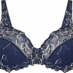 Goedkoopste ✨ Hunkemöller Dames Lingerie Niet-voorgevormde Beugel Bh Diva - Blauw - Maat C90 🥰