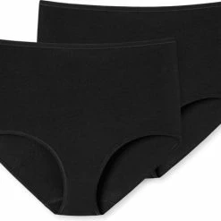 Uitgang 🔥 Schiesser 95/5 Organic 2PACK Maxi Dames Onderbroek - Maat 48 ❤️