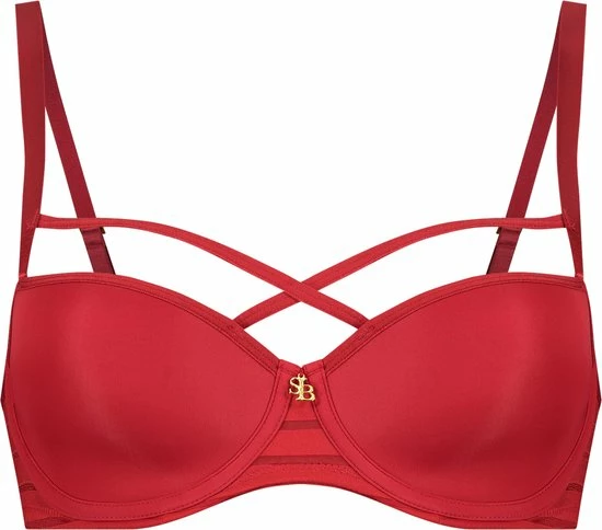 Coupon ๐ SAPPH - Rosie Voorgevormde BH Rood - Maat 100B - Rood - Met Beugel - Dames ๐งจ 1 Coupon ๐ SAPPH - Rosie Voorgevormde BH Rood - Maat 100B - Rood - Met Beugel - Dames ๐งจ