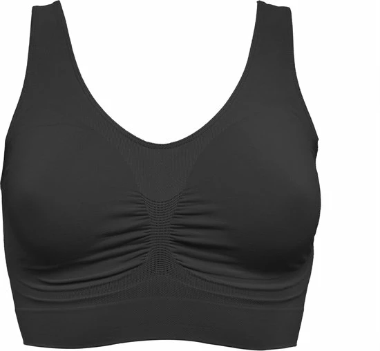 Gloednieuw π₯ Pretty Polly Seamfree Eco-Wear Soft Comfort Bra Van - Zwart - XL π₯ 2 Gloednieuw π₯ Pretty Polly Seamfree Eco-Wear Soft Comfort Bra Van - Zwart - XL π₯ - Afbeelding 2