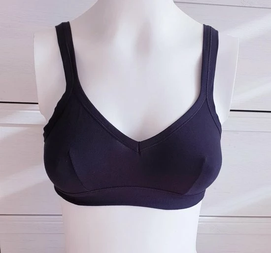 Beste Pirce 𧨠Cotonella Italiaanse Sport Beha Van Katoen, ZWART, MAAT M/80B π 2 Beste Pirce 𧨠Cotonella Italiaanse Sport Beha Van Katoen, ZWART, MAAT M/80B π - Afbeelding 2