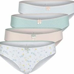 Top 10 👍 Happy Shorts Dames Slips Met Print 4-Pack D693 - Maat 40 ⭐