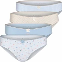Aanbiedingen 😉 Happy Shorts Dames Slips Met Print 4-Pack D694 - Maat 40 🤩