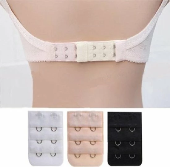 Korting π Merkloos Jumalu BH Verlengstukken - 2 Haaks - Zwart - Wit - Beige - BH Verlengstukken - 3 Stuks β 3 Korting π Merkloos Jumalu BH Verlengstukken - 2 Haaks - Zwart - Wit - Beige - BH Verlengstukken - 3 Stuks β - Afbeelding 3