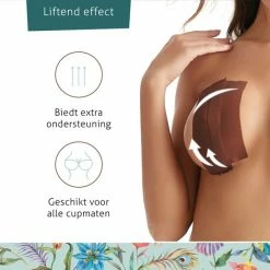 Uitgang 😉 VitalJoy Boob Tape – Boobtape – BH Tape – Fashion Tape – 5 Meter – Bruin – 5 Cm Breed 😀 -lingerie-dames-badmode Winkel 550x546 3