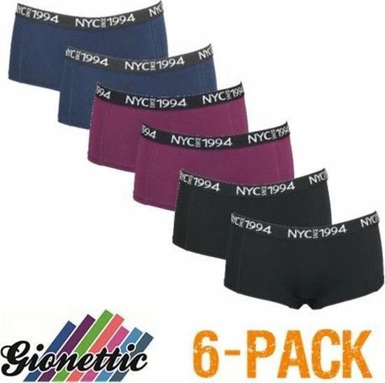 Gloednieuw π Gionettic Dames Boxershorts | MAAT M | 6-pack | Uni Assorti 𧨠1 Gloednieuw π Gionettic Dames Boxershorts | MAAT M | 6-pack | Uni Assorti π§¨