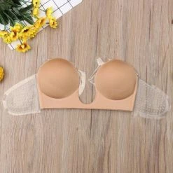 Beste Verkoop 🔔 Merkloos Trendfield Plak BH Met Push Up Voor Open Rug En Blote Hals | Onzichtbaar, Herbruikbaar & Liftend Effect ⭐ -lingerie-dames-badmode Winkel 550x550 112