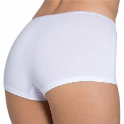 Begroting 👏 Sloggi Feel Sensational Dames Short - Wit - Maat 44 🤩 -lingerie-dames-badmode Winkel 550x550 138