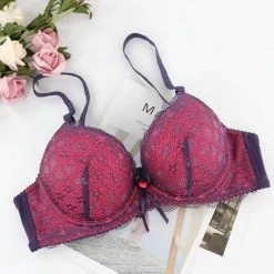 Aanbiedingen ⭐ Sara Shop / BH / Voorgevormde Beugel BH / Beha / Lingerie Push Up / Rood / 100C 🌟 -lingerie-dames-badmode Winkel 550x550 290