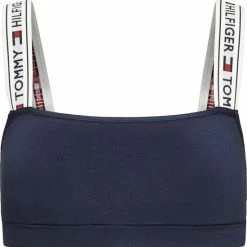 Beste Pirce ⌛ Tommy Hilfiger - Dames - Bralette - Blauw - M 🎁