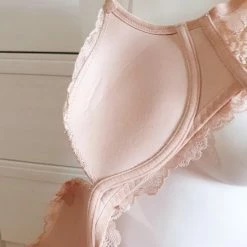 Hete verkoop 😀 Lormar Italiaanse Push-up Beha Van Kant, TAN, Maat 70B 🎉 -lingerie-dames-badmode Winkel 550x561 5