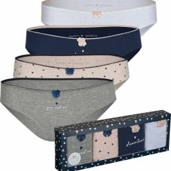 Coupon 💯 Happy Shorts Dames Slips Hartjes Print Valentijn 4-Pack D687 - Maat 38 🎉