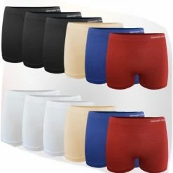 Hete verkoop ⭐ Merkloos Dames Boxershorts Hoog Naadloze 12 Pack XL/XXXL 42-50 👏