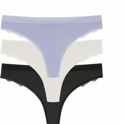 Begroting ✔️ Dorina String Crystal - 3-pack - Kant - XXL - Zwart 👍