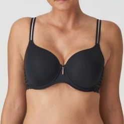 Beste deal 🔔 PrimaDonna Twist East End Voorgevormde Beugel Bh 0241930 Charbon - Maat 80H ⌛