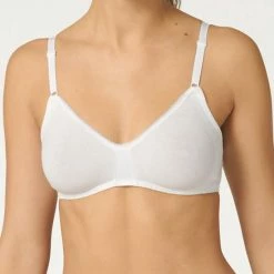 Aanbiedingen ⭐ Sloggi Basic+ N Dames Beha Zonder Pads - Wit - Maat 80C 🔔