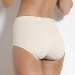 Goedkoopste ✔️ Sloggi Control Dames Maxi Verstevigende Slip - Chrysantheme - Maat 38 👍 -lingerie-dames-badmode Winkel 550x609 1