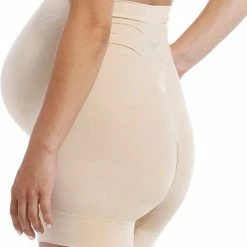 Groothandel 🎁 MAGIC Bodyfashion Mommy Supporting Short - Latte - Maat M ✨ -lingerie-dames-badmode Winkel 550x637